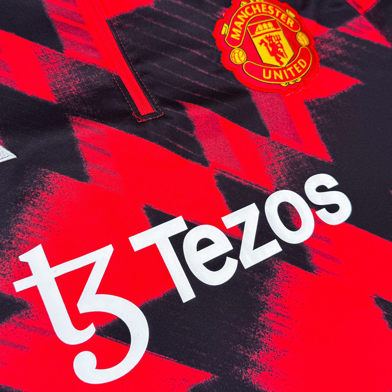 Manchester United Entrenamiento Rojo Larga