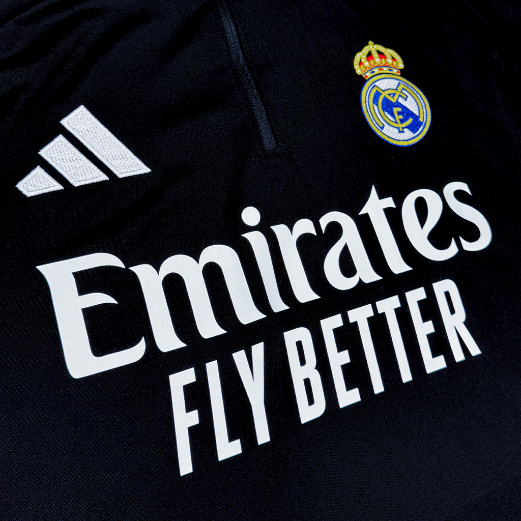 Real Madrid Entrenamiento Negro Larga