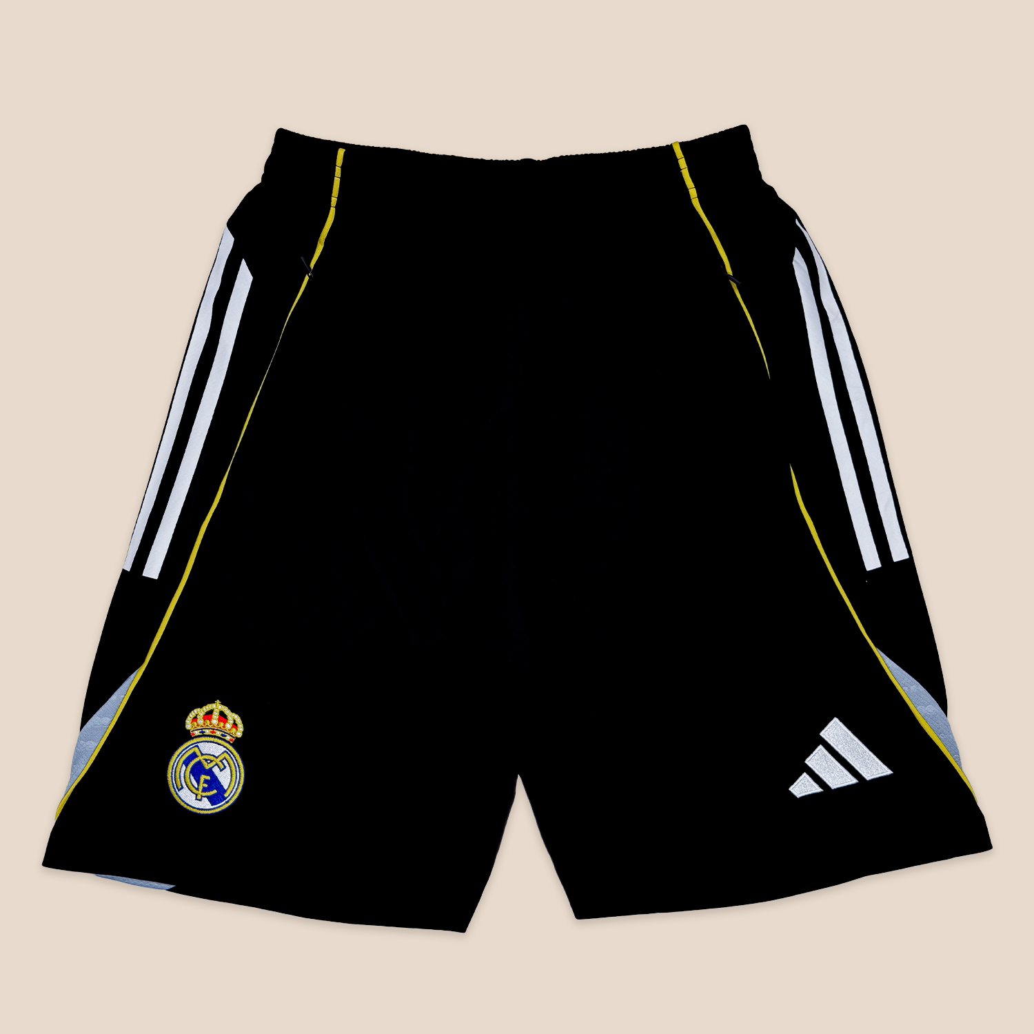 Real Madrid Entrenamiento Negro Corta