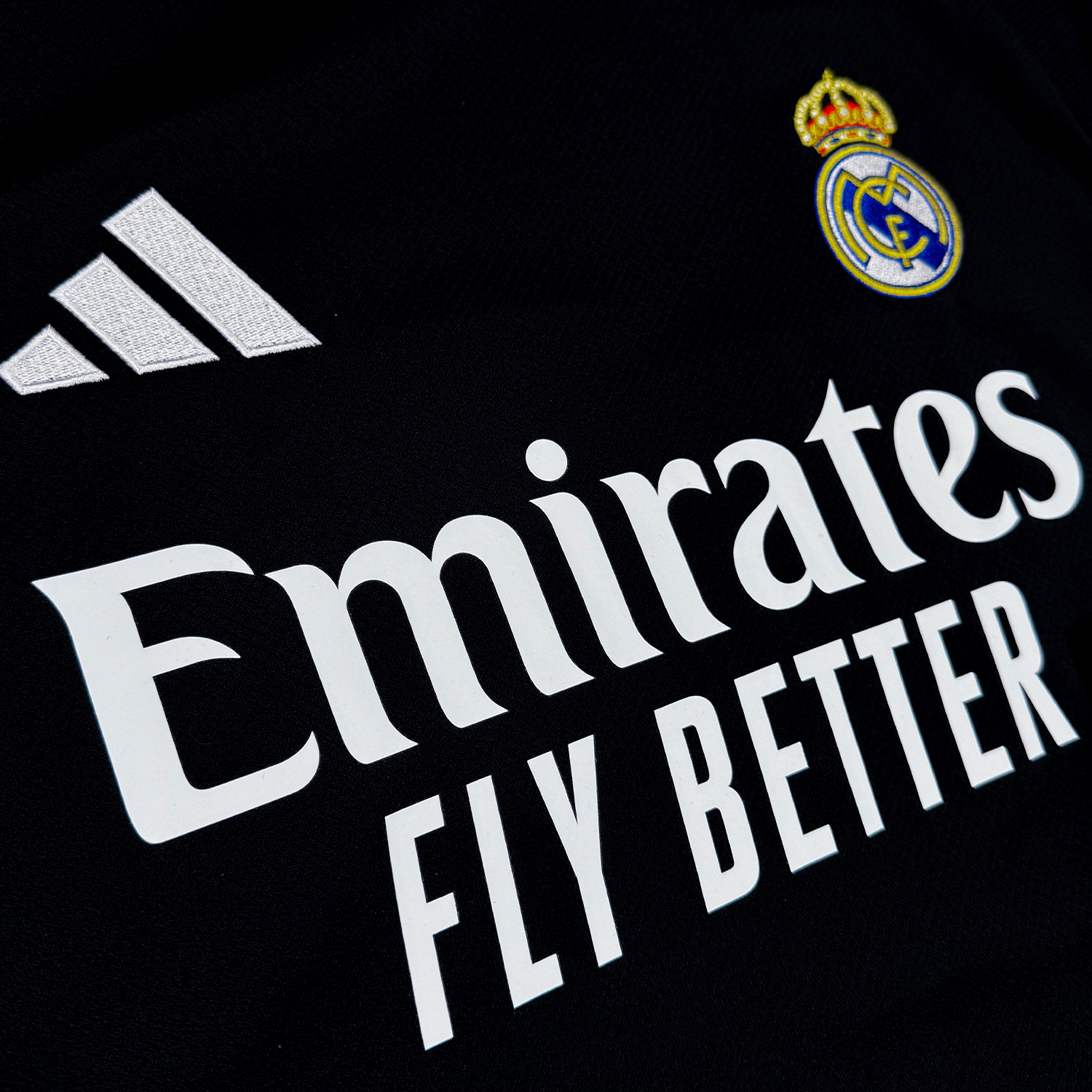 Real Madrid Entrenamiento Negro Corta