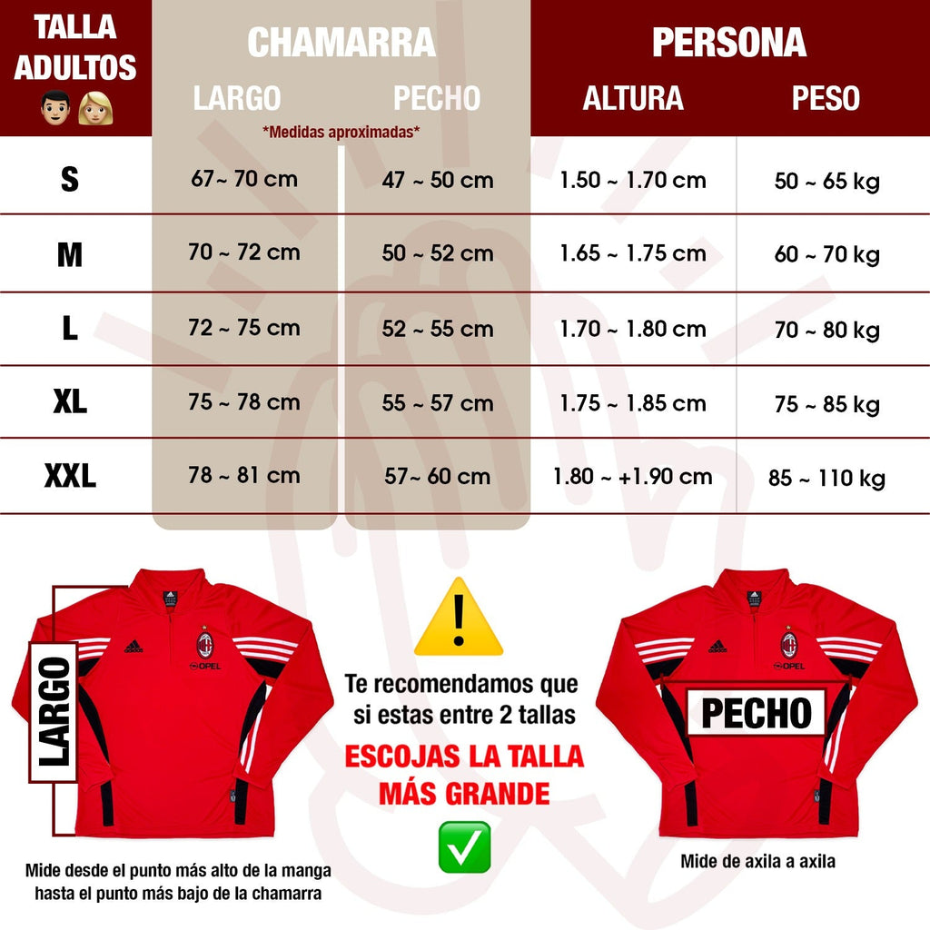 AC Milan 2003/04 Visitante Chamarra